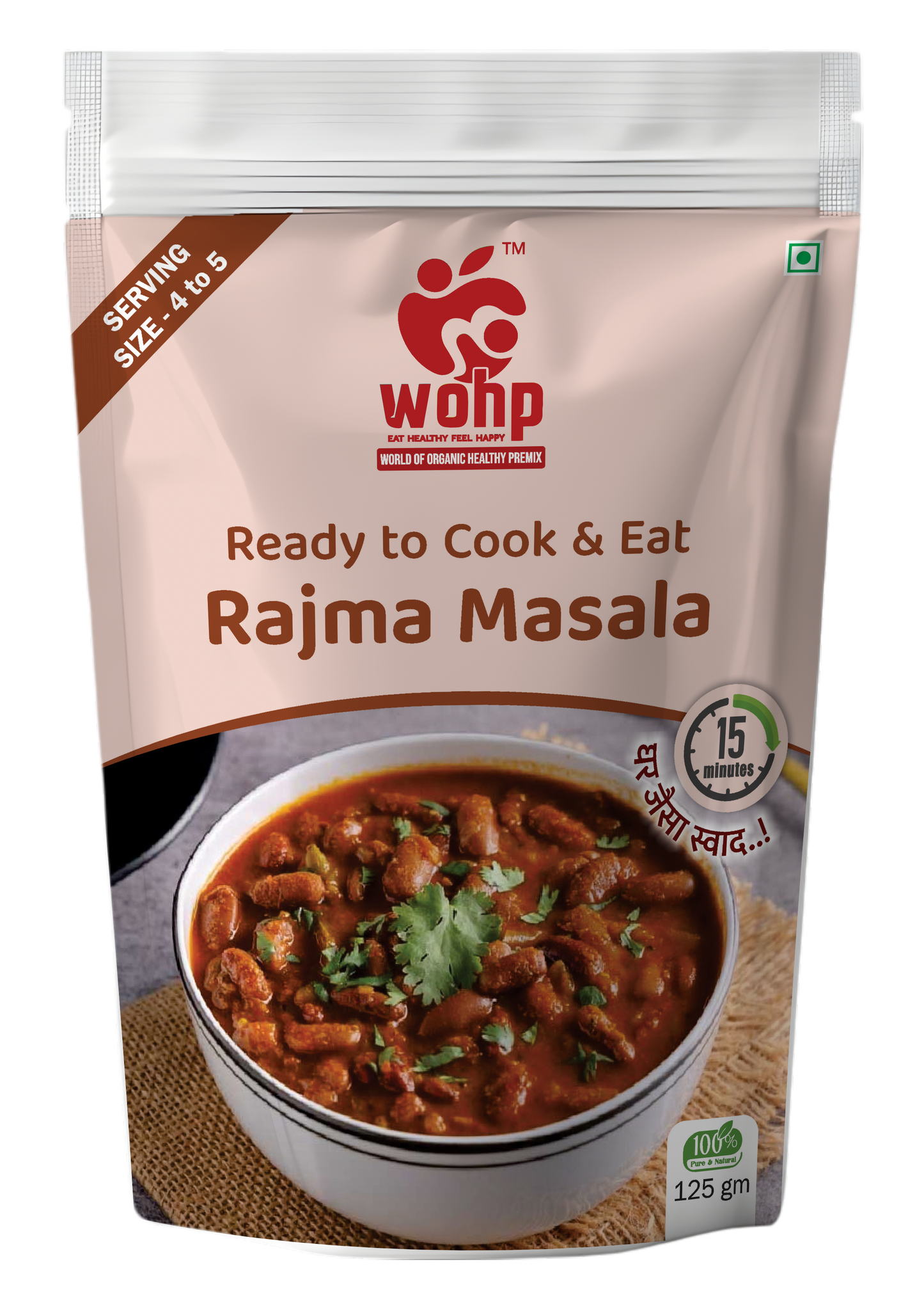 WOHP Ready to Eat Rajma Masala